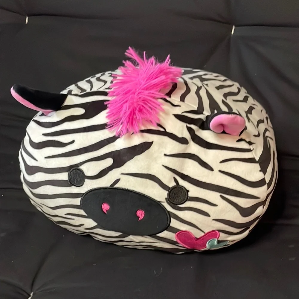 Squishmallows Tracey Stackable Zebra Plush